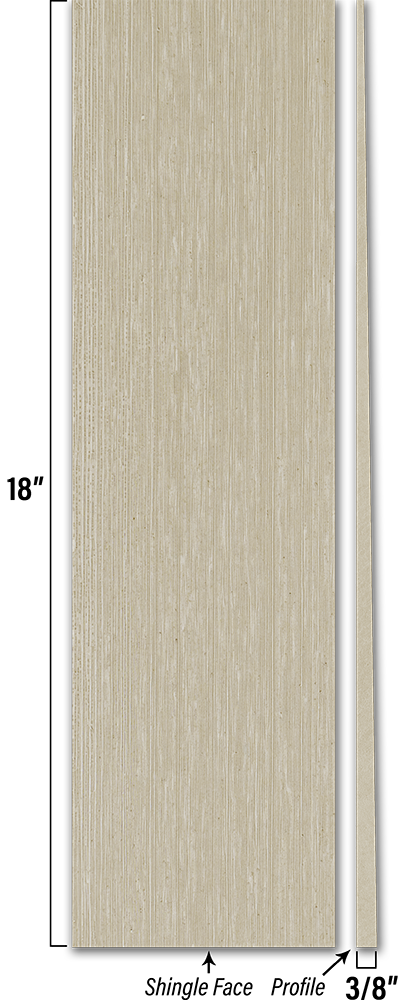 RoughSawn Shingle - Individual