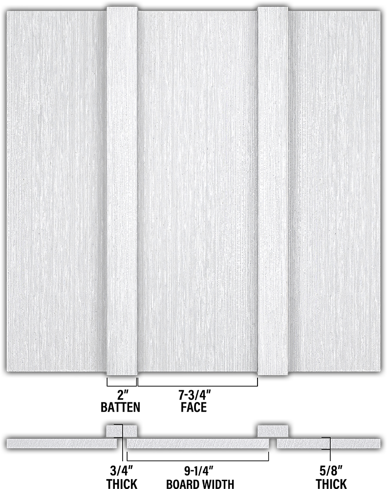 RoughSawn Board & Batten - Individual