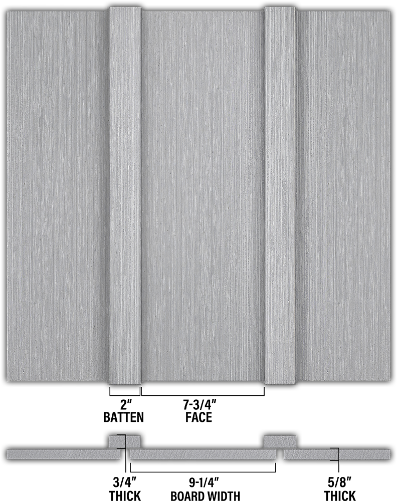 RoughSawn Board & Batten - Individual