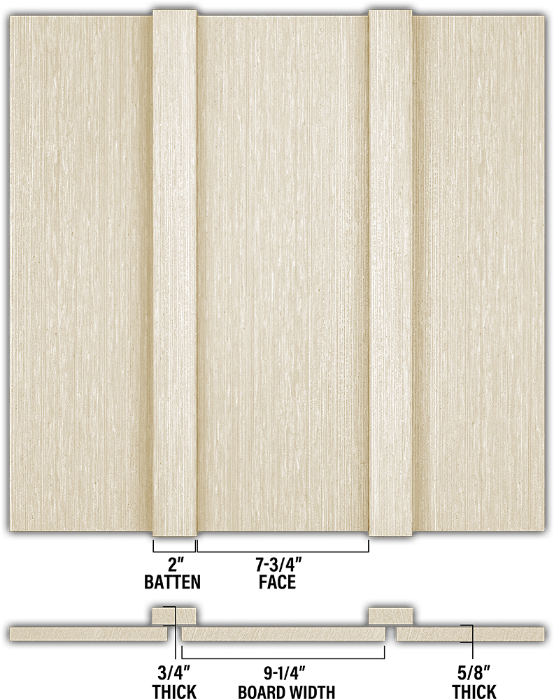 RoughSawn Board & Batten - Individual