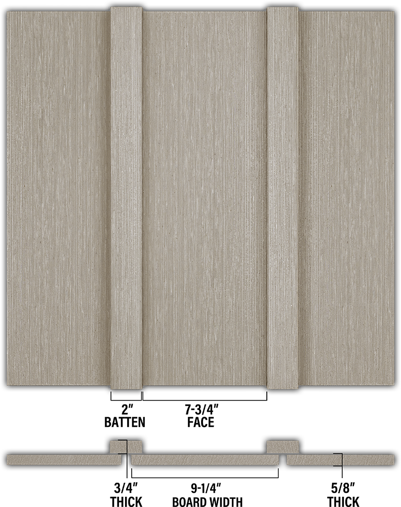 RoughSawn Board & Batten - Individual