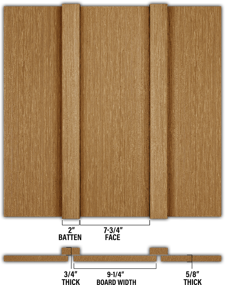 RoughSawn Board & Batten - Individual