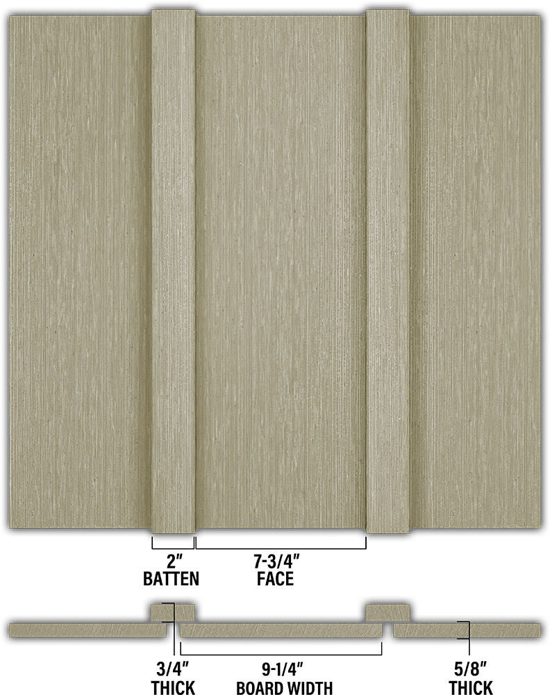 RoughSawn Board & Batten - Individual