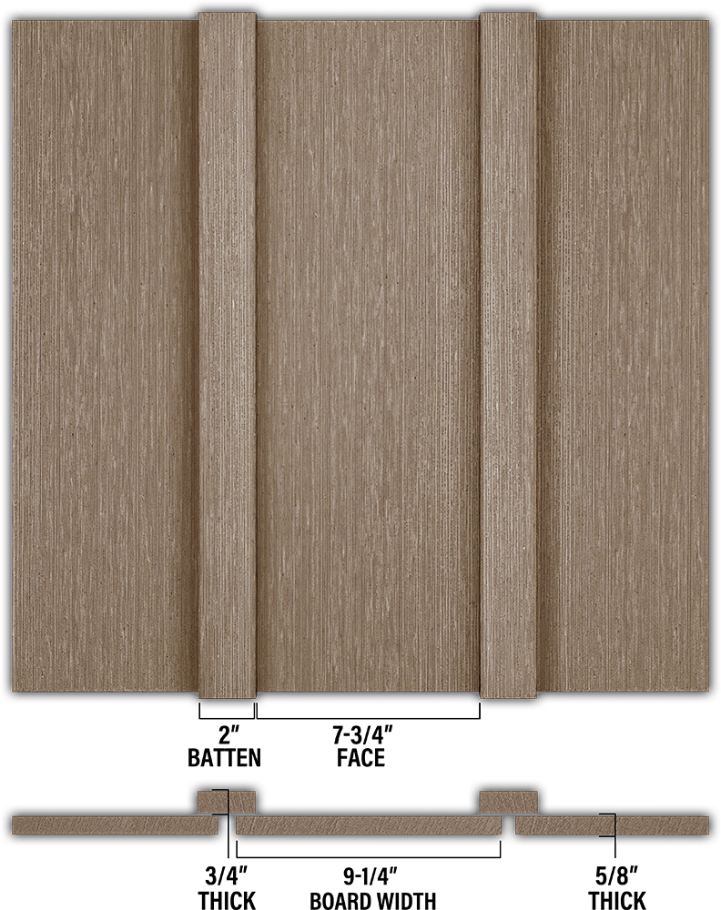 RoughSawn Board & Batten - Individual