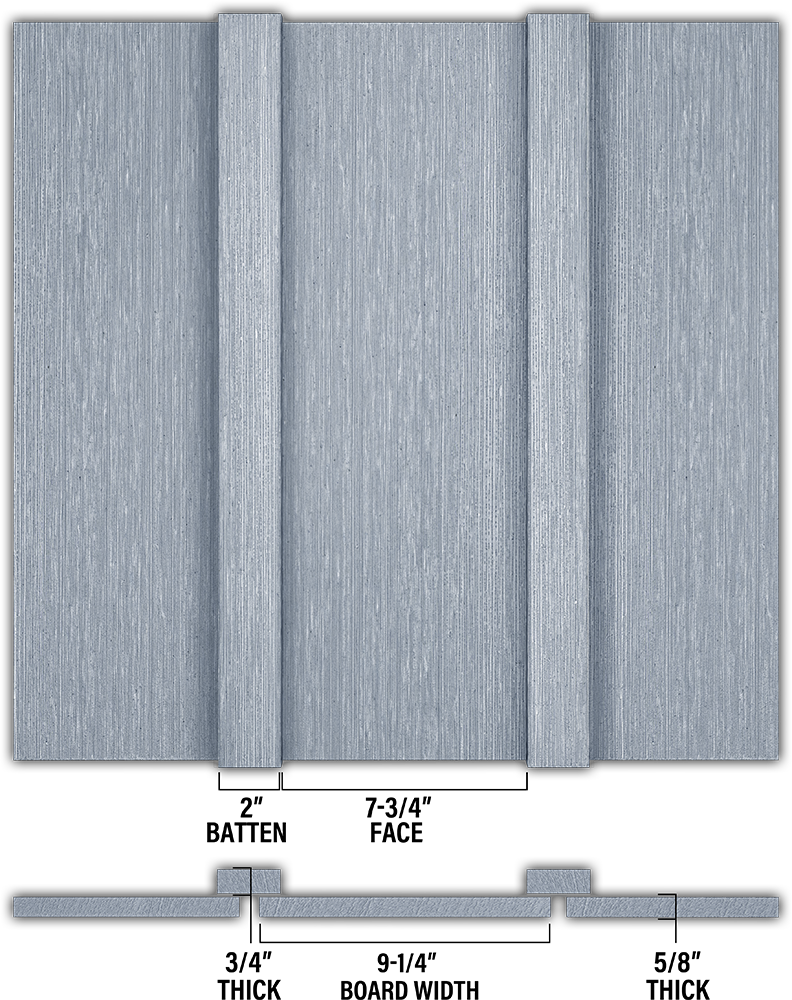 RoughSawn Board & Batten - Individual