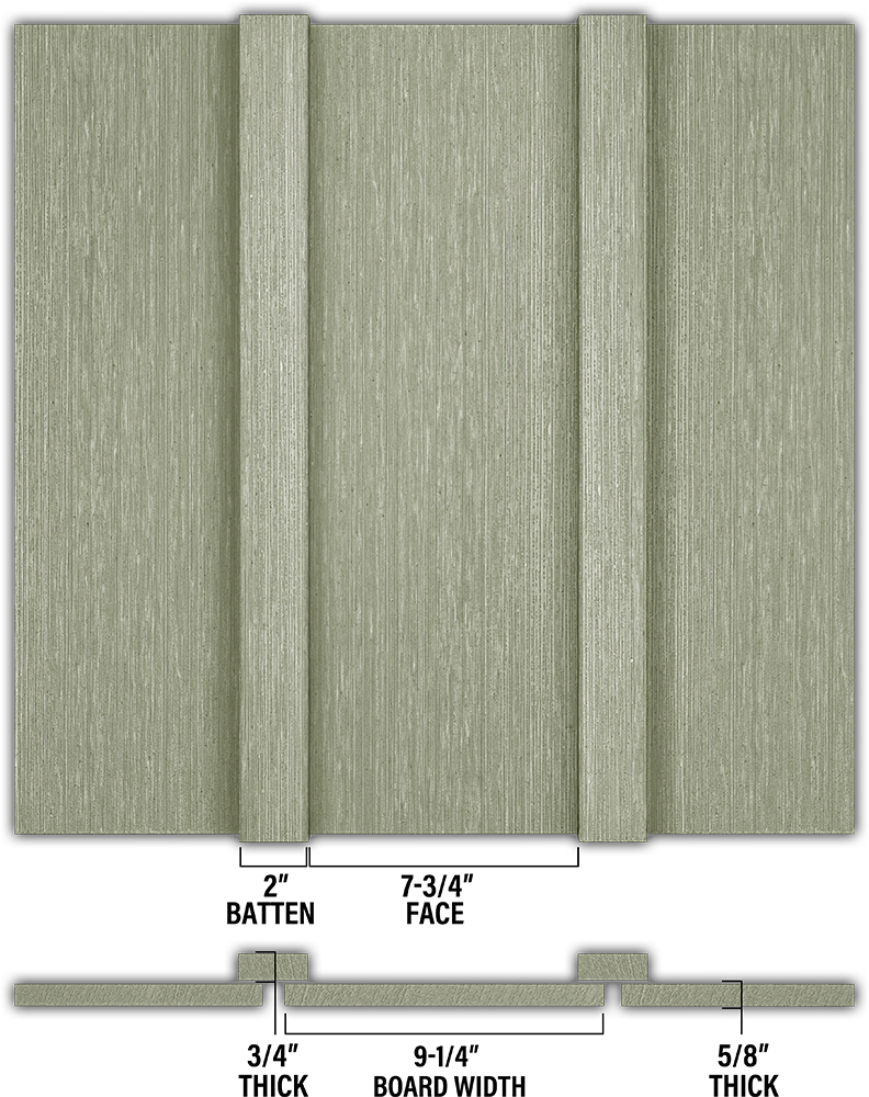 RoughSawn Board & Batten - Individual