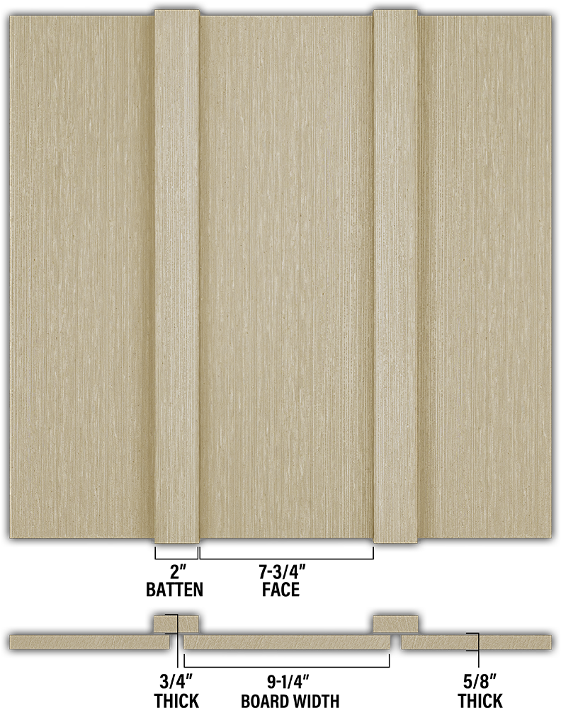 RoughSawn Board & Batten - Individual