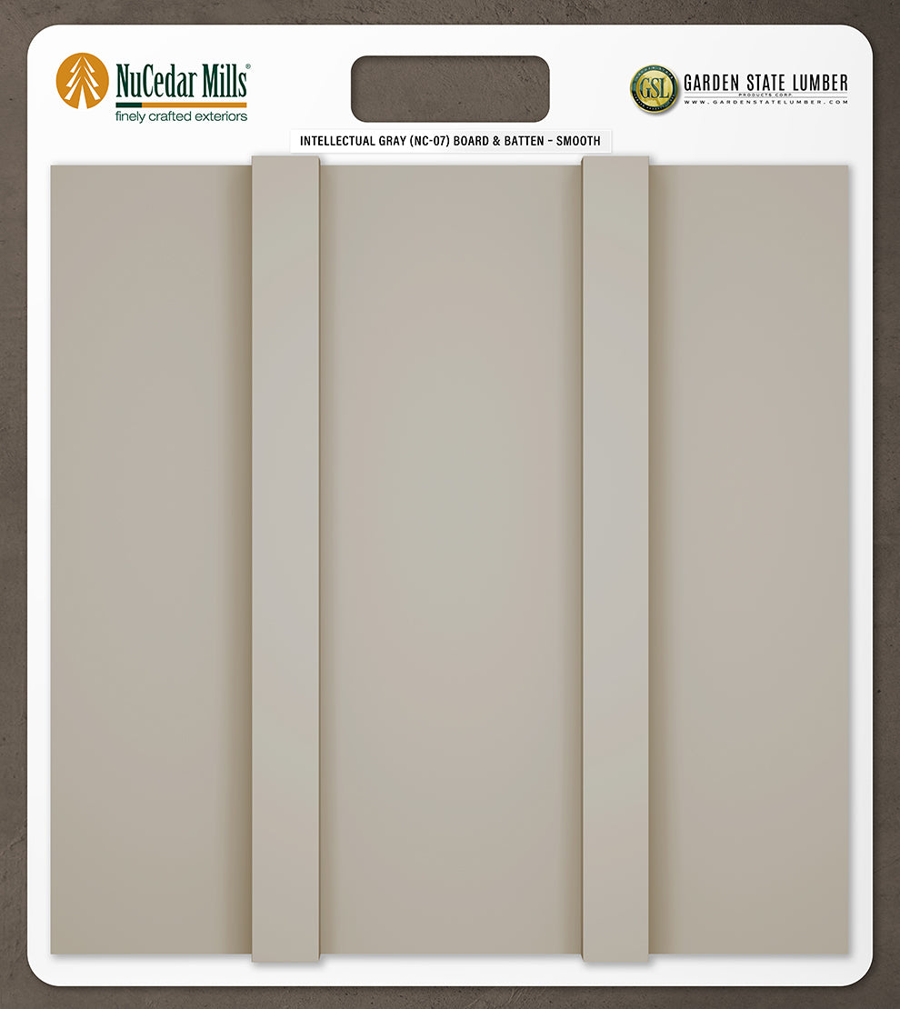 Smooth Board & Batten - 2' x 2' Display