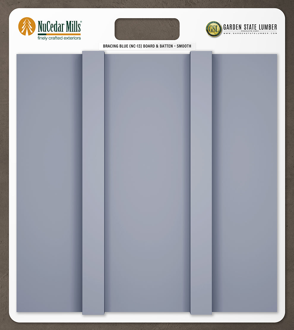 Smooth Board & Batten - 2' x 2' Display