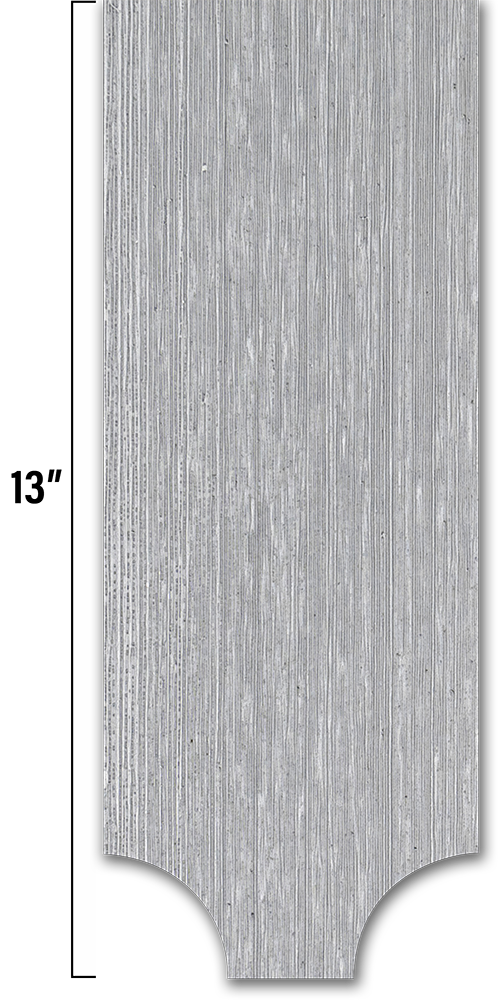 Half Cove Fancy Shape Shingle