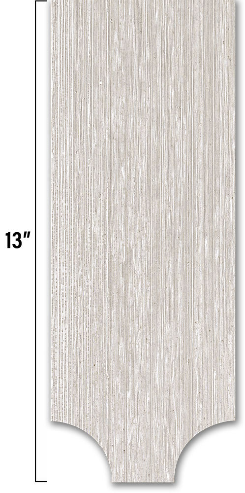 Half Cove Fancy Shape Shingle