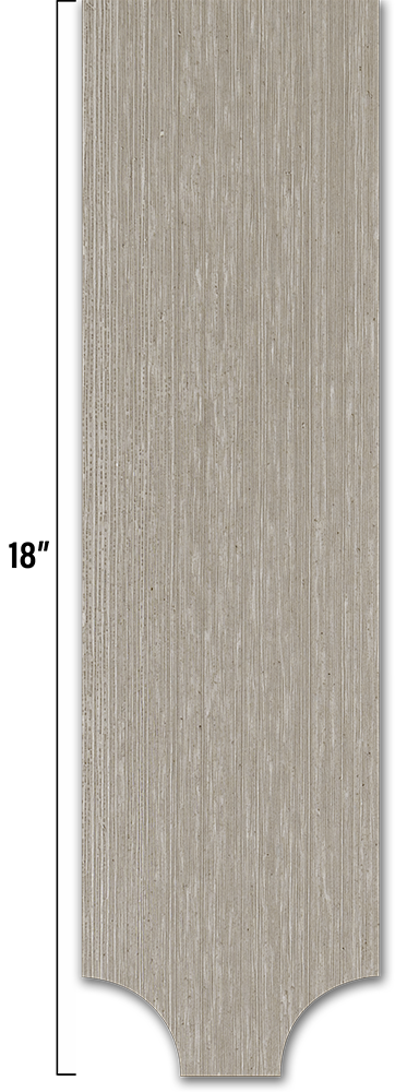 Half Cove Fancy Shape Shingle