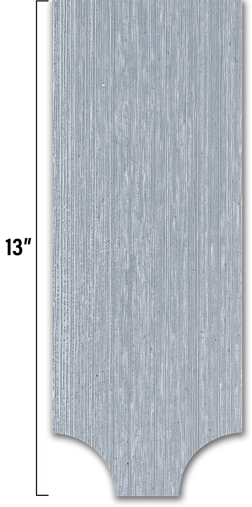 Half Cove Fancy Shape Shingle