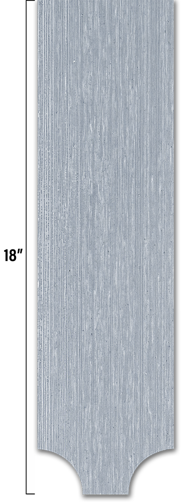 Half Cove Fancy Shape Shingle