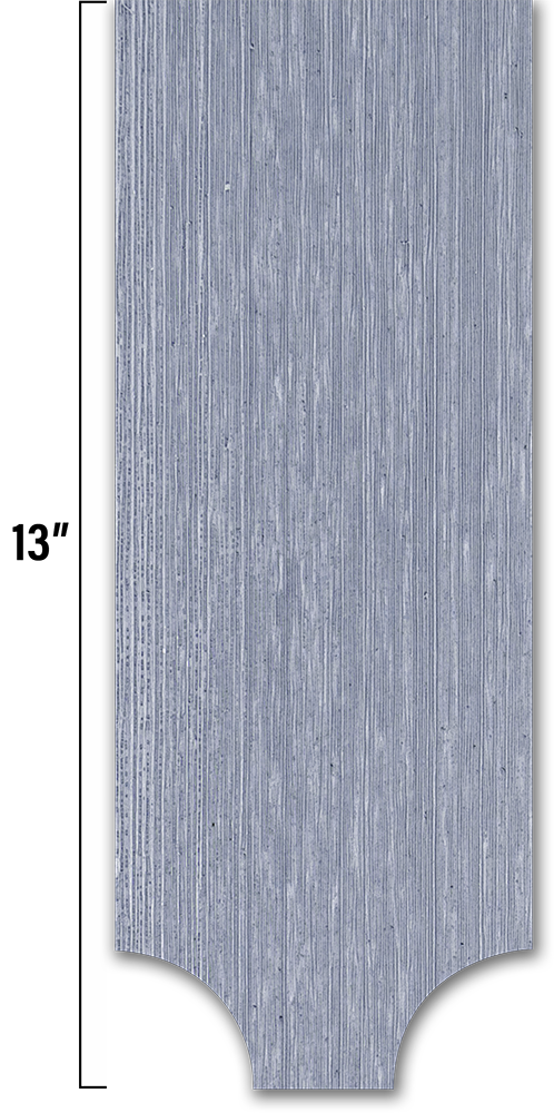 Half Cove Fancy Shape Shingle