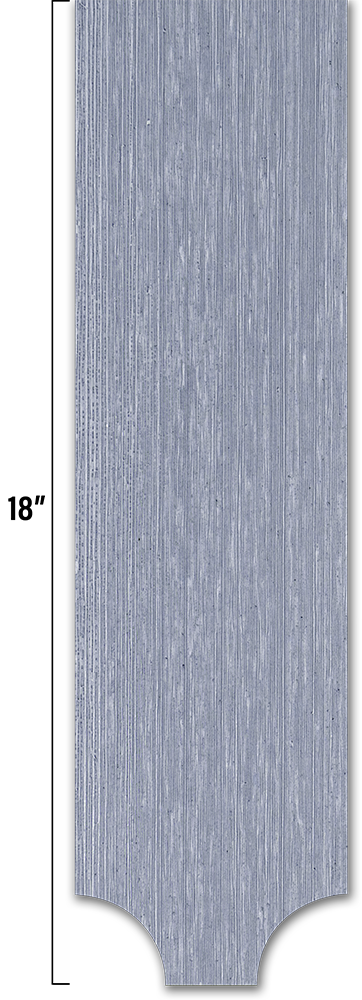 Half Cove Fancy Shape Shingle