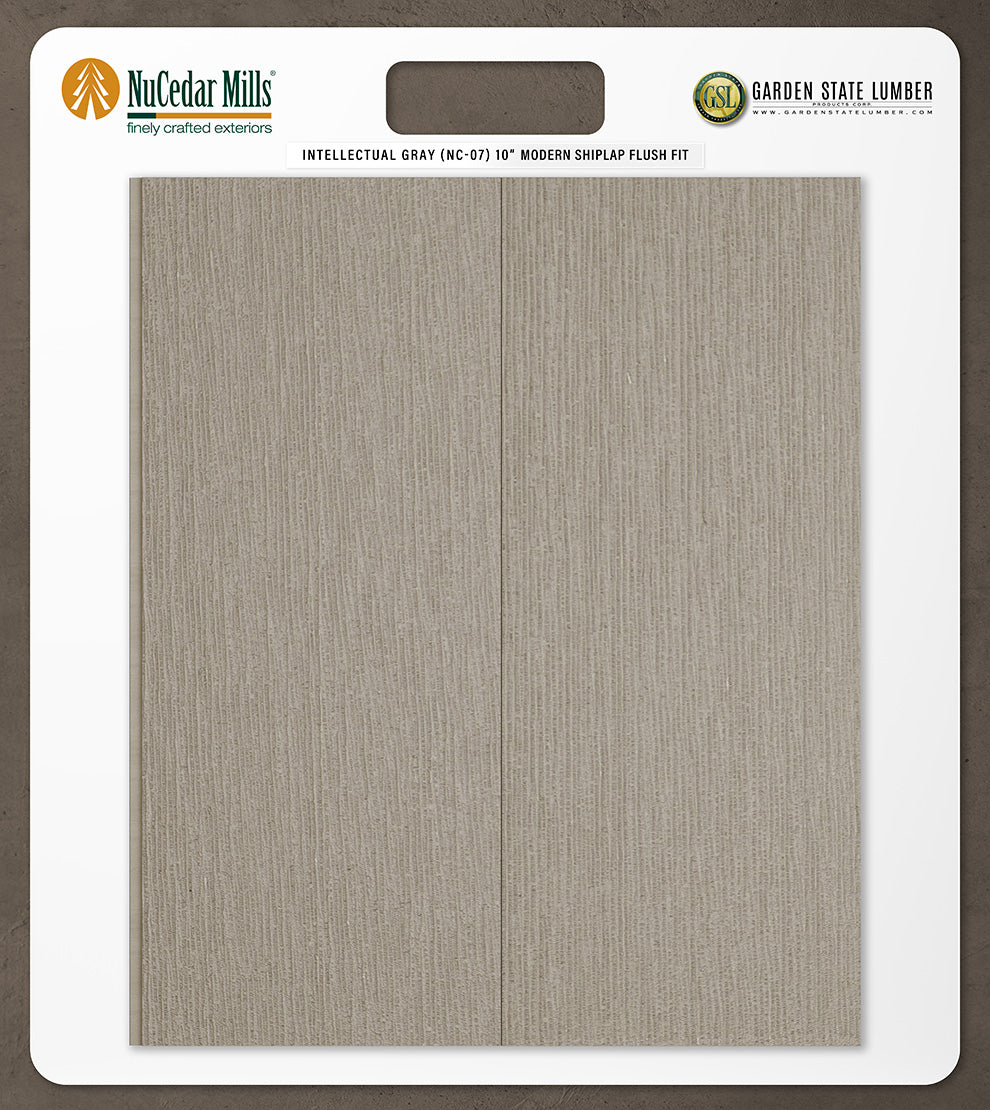 10″ RoughSawn T&G Modern Shiplap Strips - 2' x 2' Display