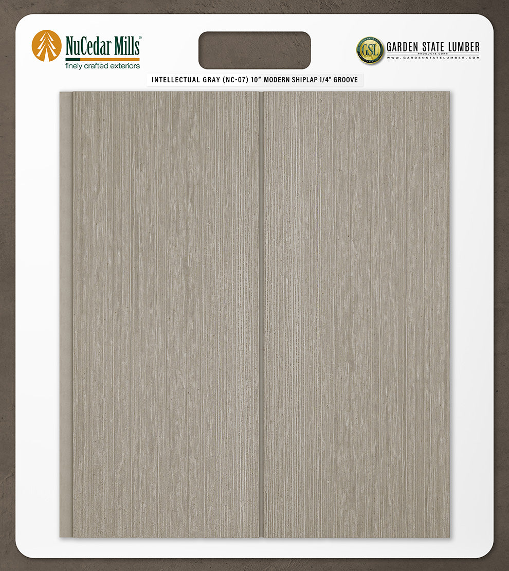 10″ RoughSawn T&G Modern Shiplap Strips - 2' x 2' Display