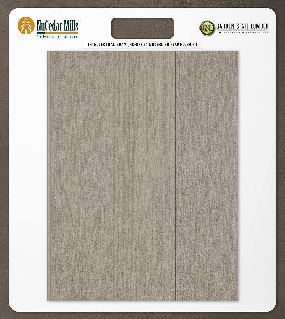 6″ RoughSawn T&G Modern Shiplap Strips - 2' x 2' Display