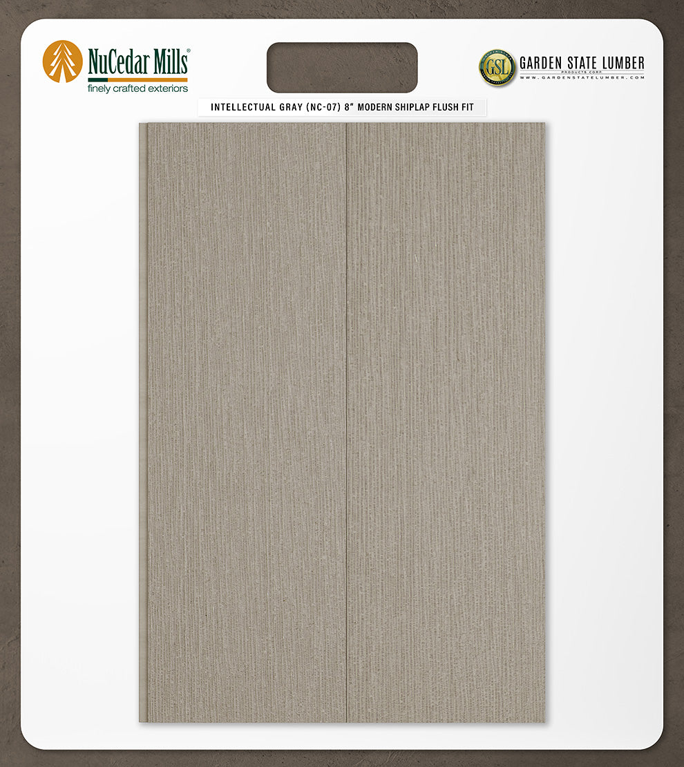 8″ RoughSawn T&G Modern Shiplap Strips - 2' x 2' Display