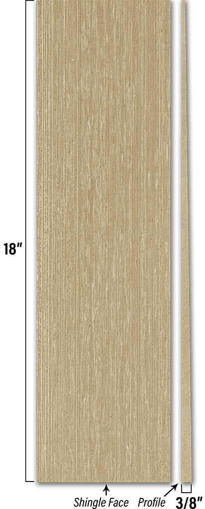 RoughSawn Shingle - Individual