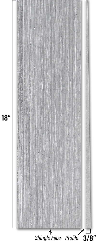 RoughSawn Shingle - Individual