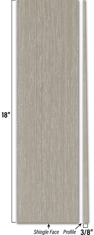 RoughSawn Shingle - Individual