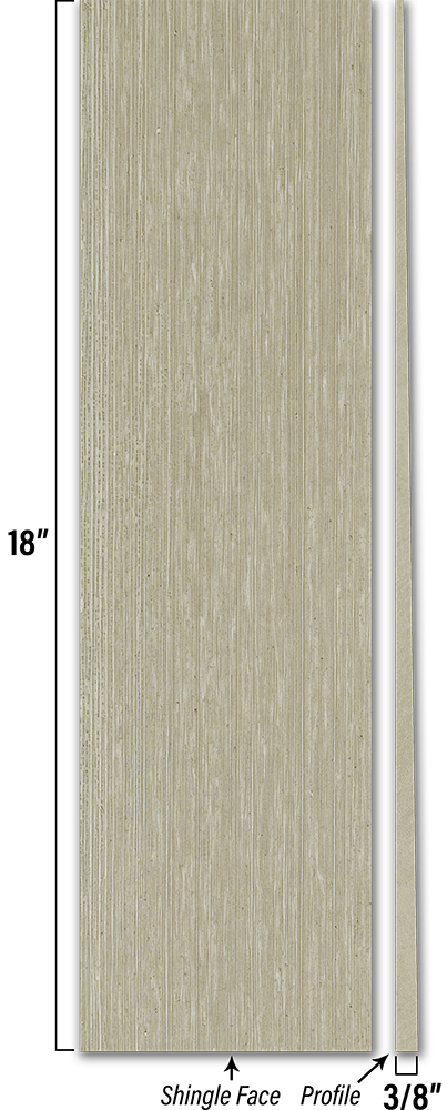RoughSawn Shingle - Individual