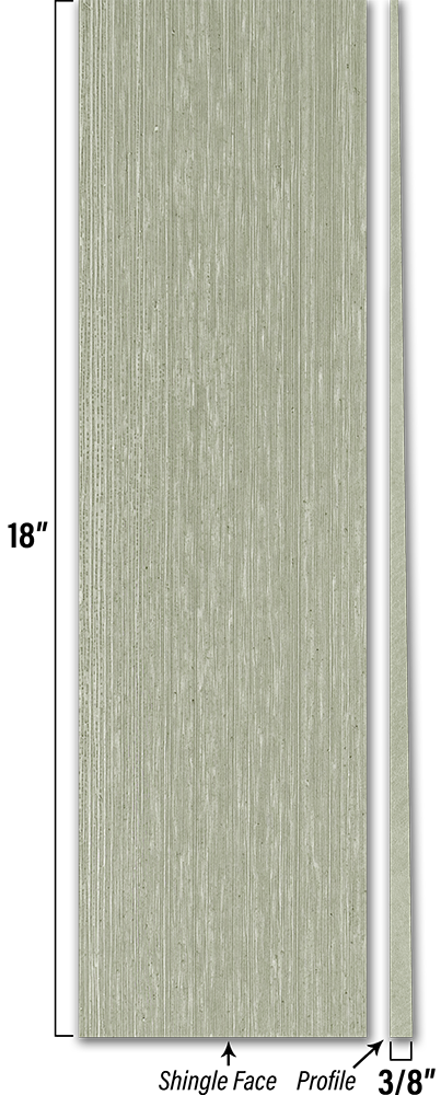 RoughSawn Shingle - Individual