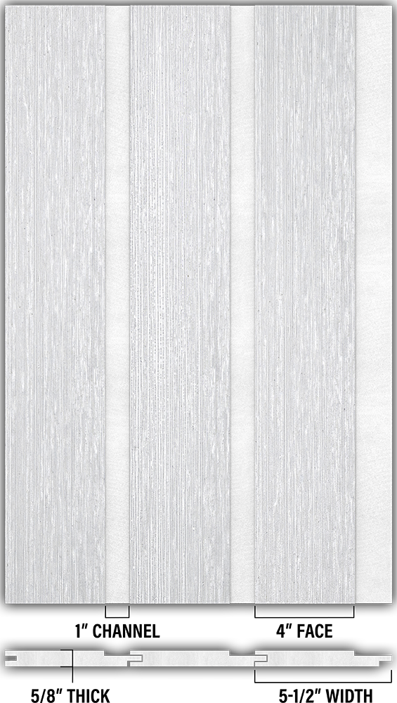 RoughSawn Channel Rustic - Individual
