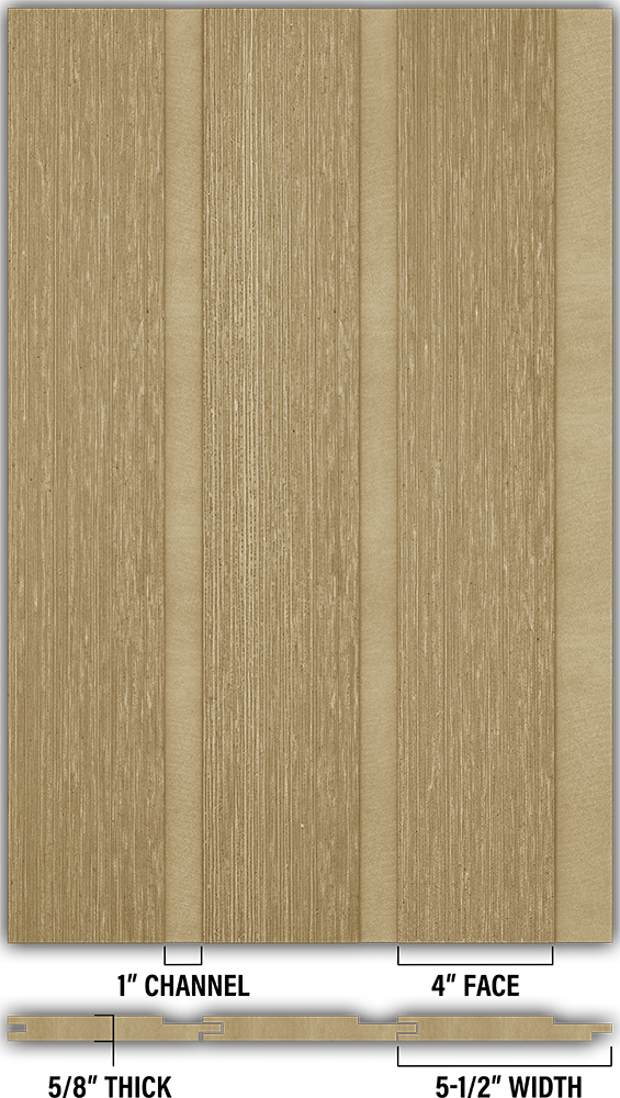 RoughSawn Channel Rustic - Individual
