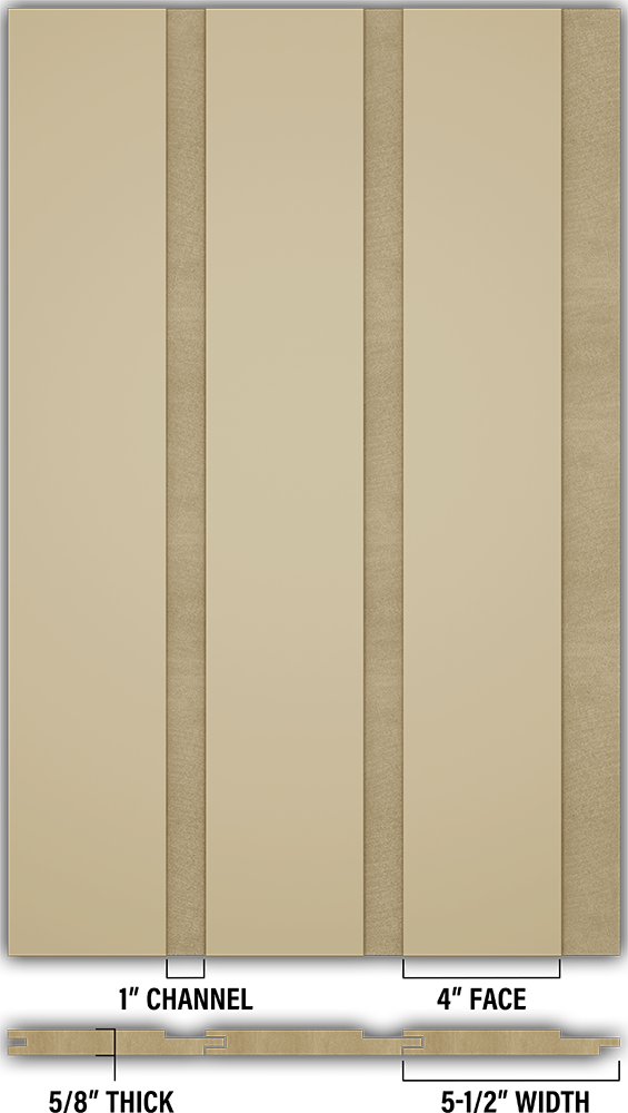 Smooth Channel Rustic - Individual