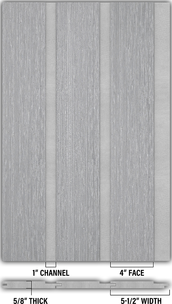 RoughSawn Channel Rustic - Individual
