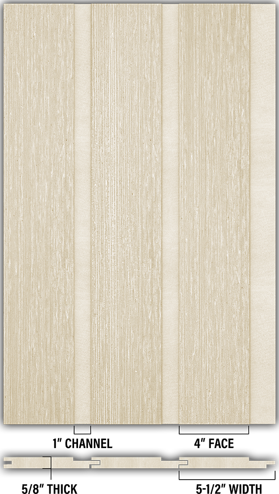 RoughSawn Channel Rustic - Individual