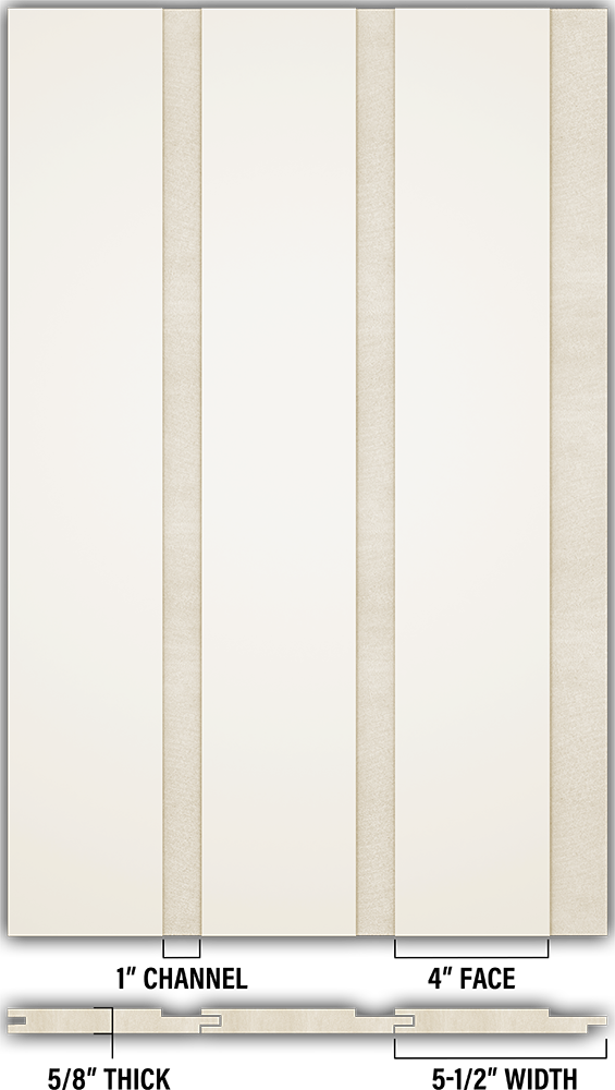 Smooth Channel Rustic - Individual