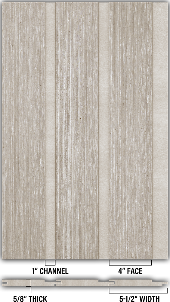 RoughSawn Channel Rustic - Individual