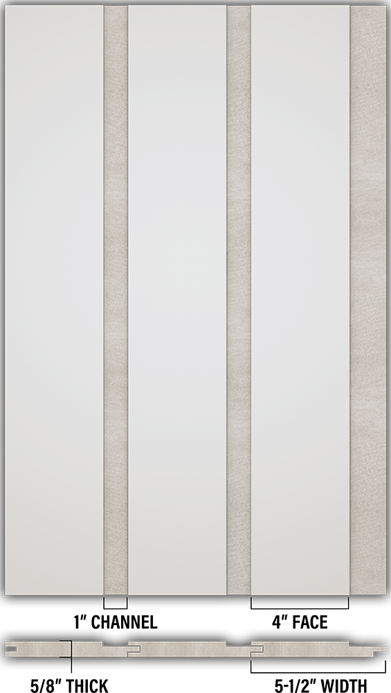 Smooth Channel Rustic - Individual