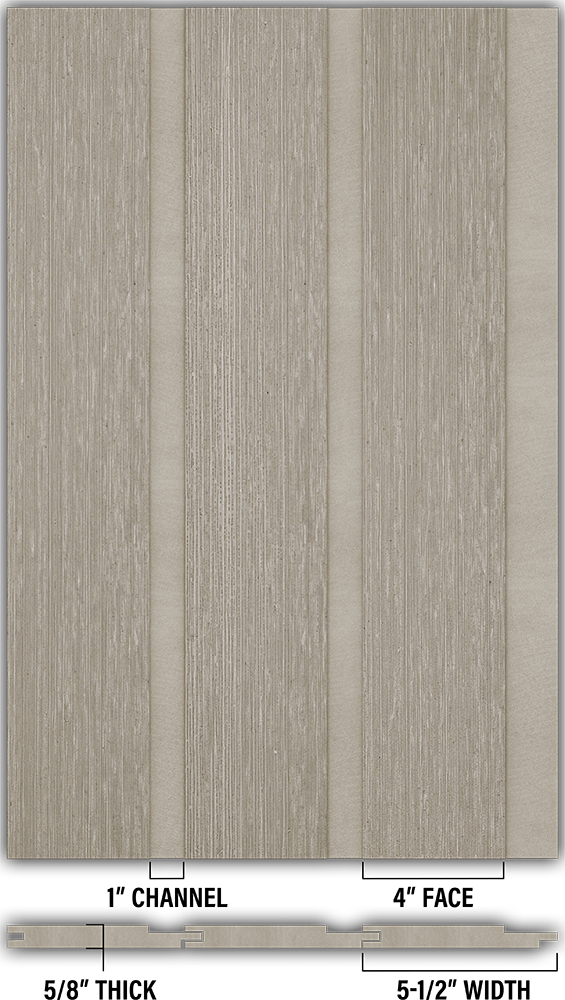 RoughSawn Channel Rustic - Individual