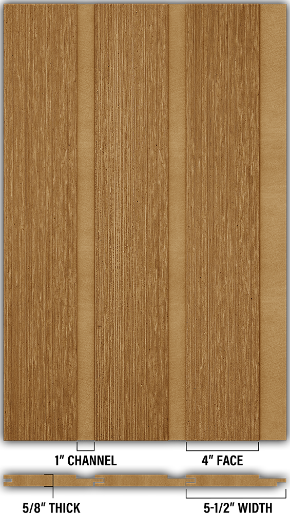 RoughSawn Channel Rustic - Individual
