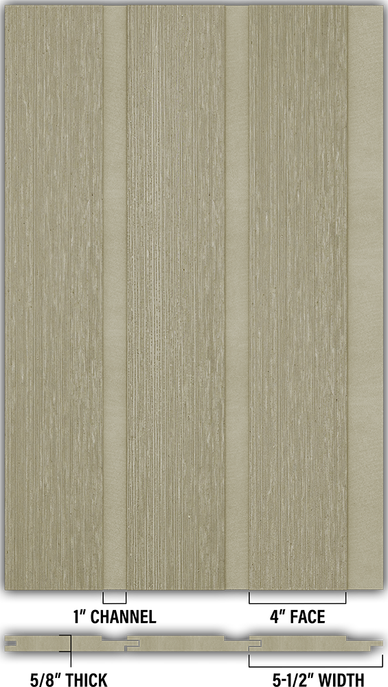 RoughSawn Channel Rustic - Individual