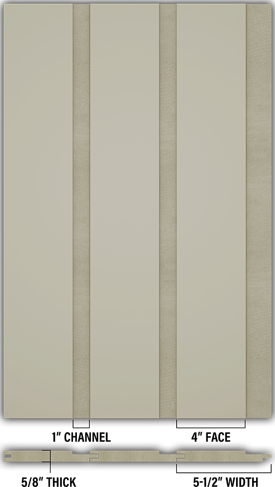 Smooth Channel Rustic - Individual
