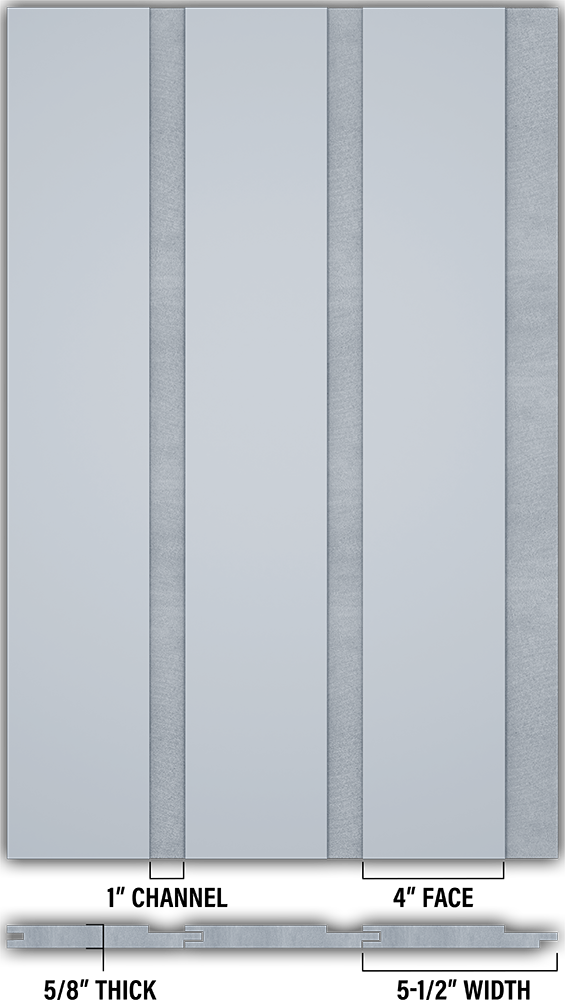 Smooth Channel Rustic - Individual