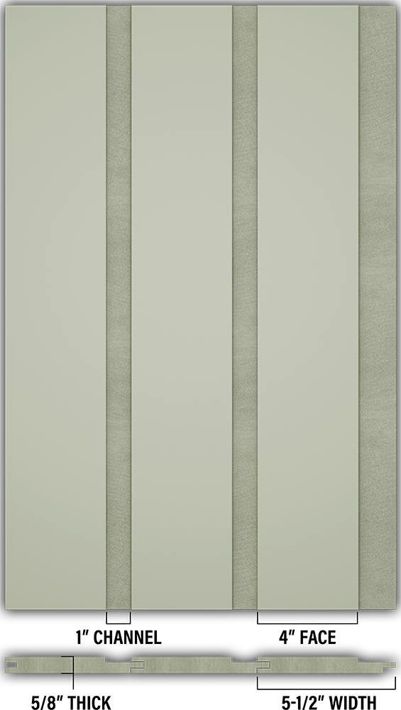 Smooth Channel Rustic - Individual