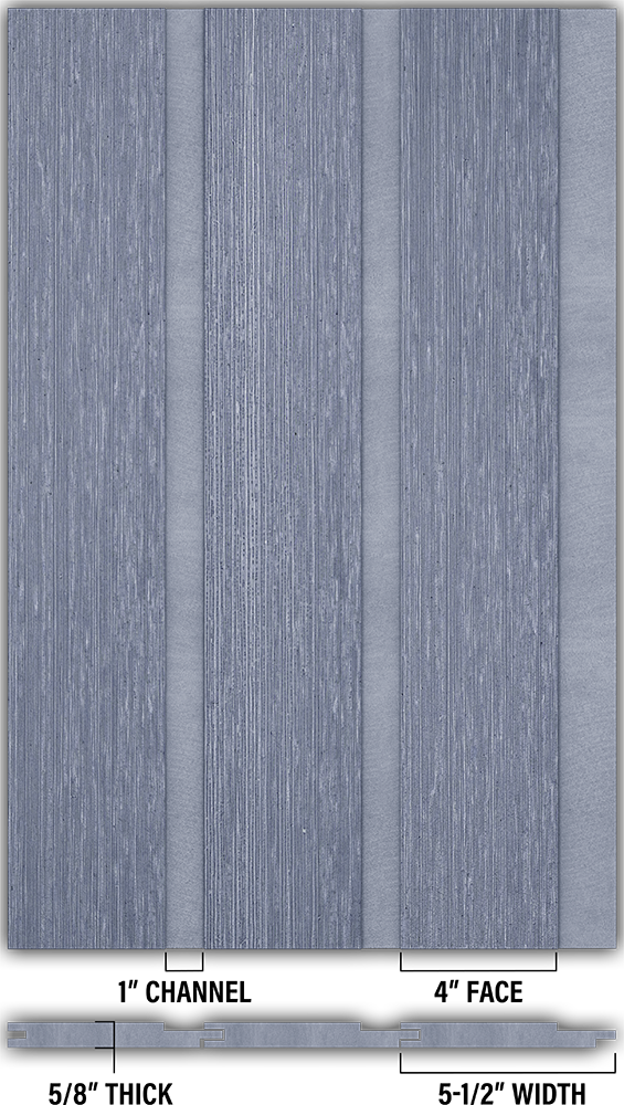 RoughSawn Channel Rustic - Individual
