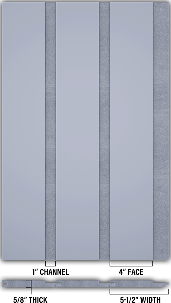 Smooth Channel Rustic - Individual