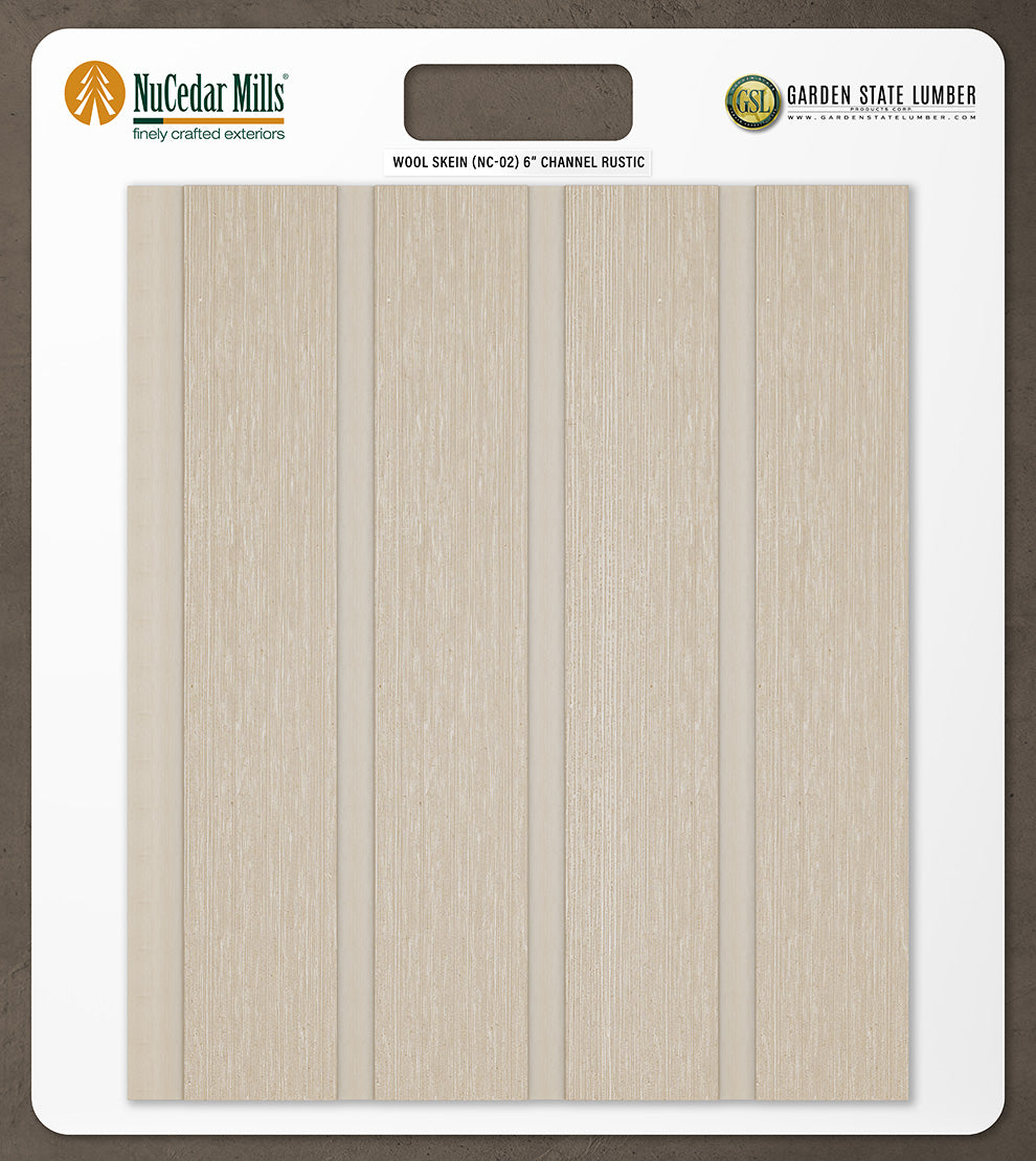 RoughSawn Channel Rustic - 2' x 2' Display