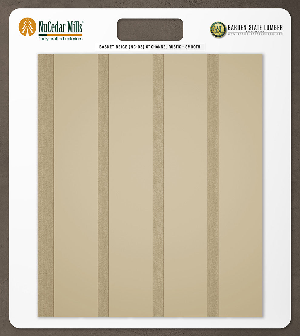 Smooth Channel Rustic - 2' x 2' Display