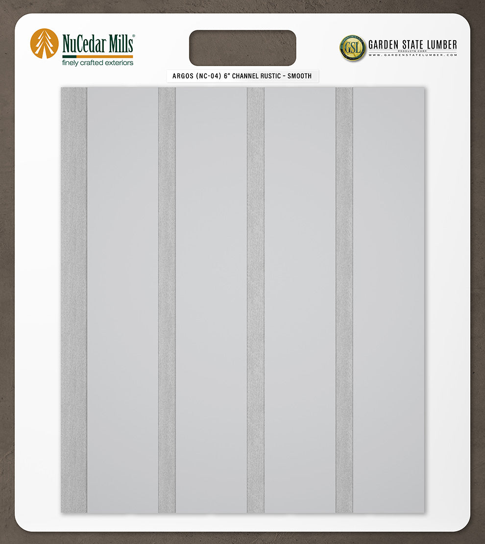 Smooth Channel Rustic - 2' x 2' Display