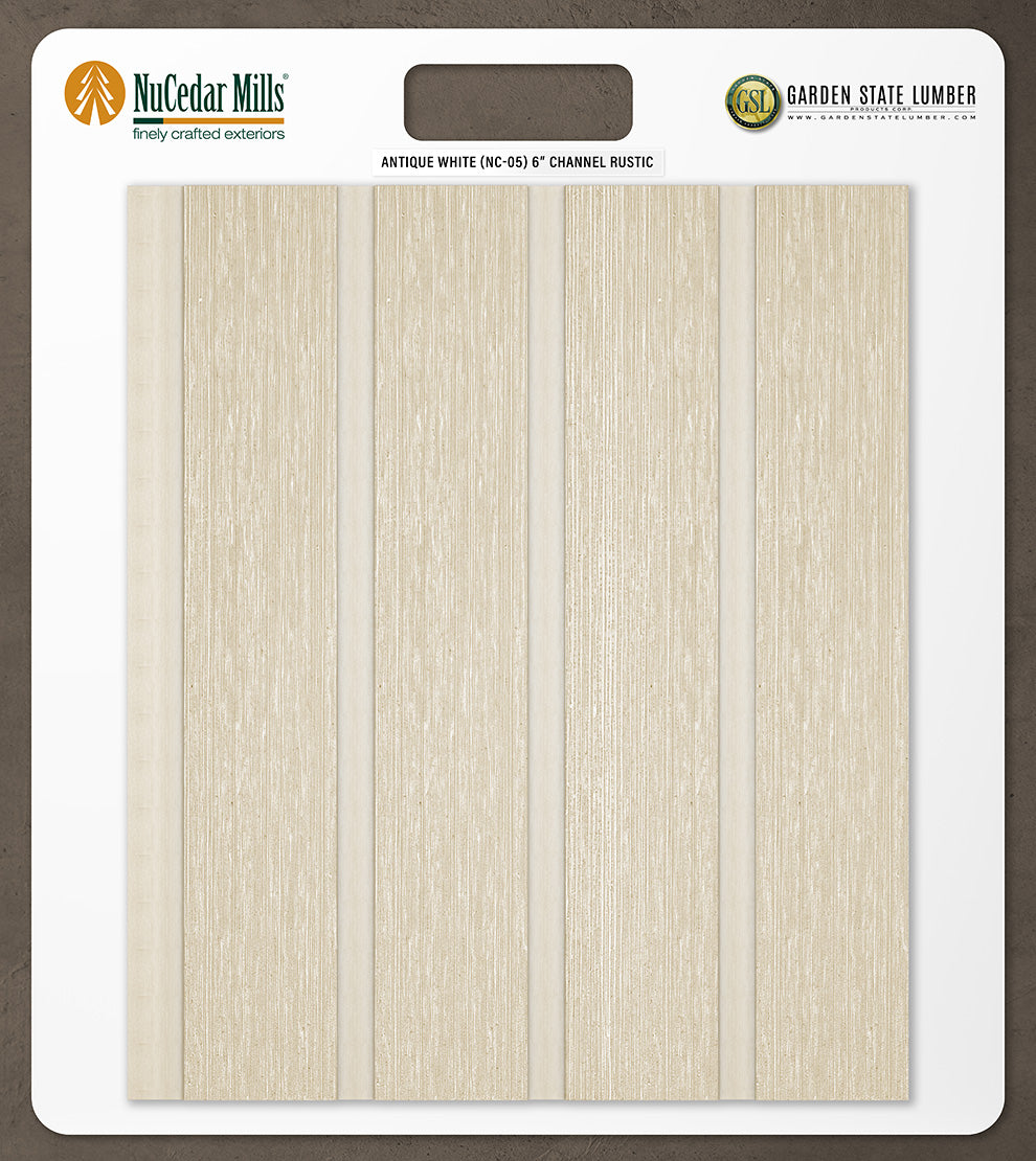 RoughSawn Channel Rustic - 2' x 2' Display