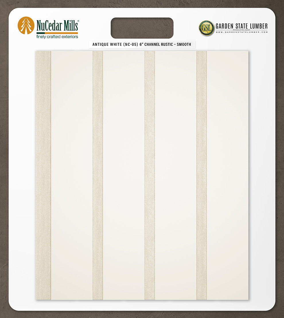 Smooth Channel Rustic - 2' x 2' Display